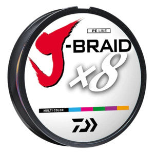 Daiwa J-Braid X8 Filler Spool Multi-Color Mono 16lb
