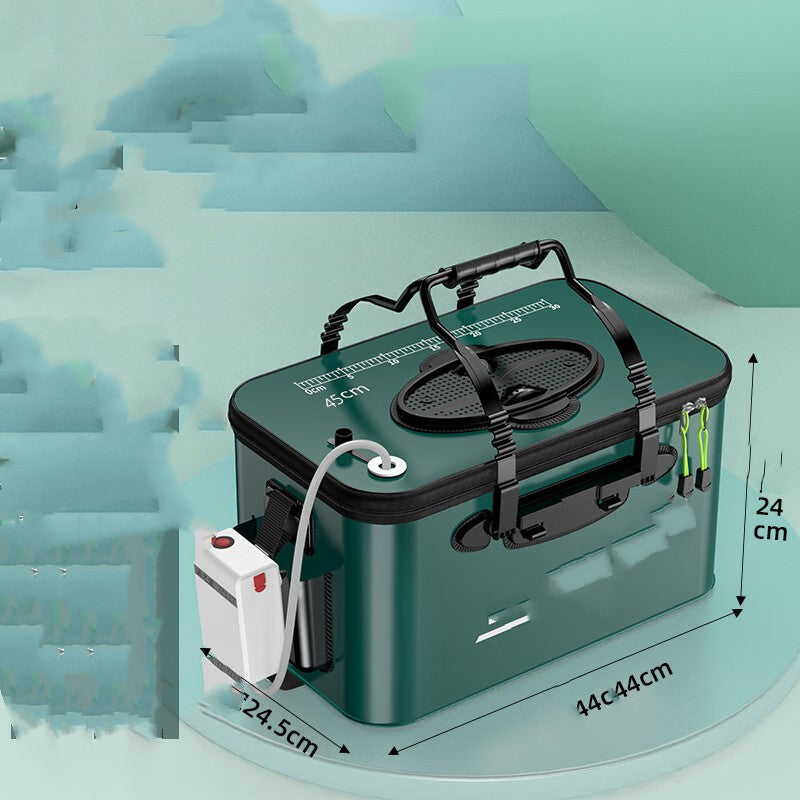 Thickened Fish Protection Bucket Fishing Bucket Fish Box - Blue Force Sports