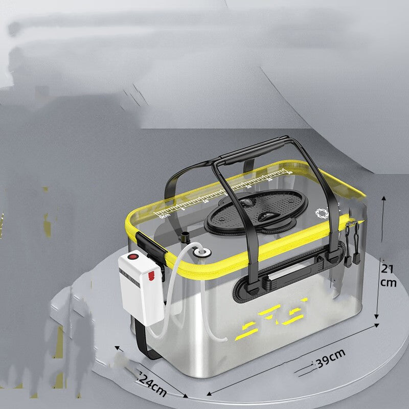 Thickened Fish Protection Bucket Fishing Bucket Fish Box - Blue Force Sports