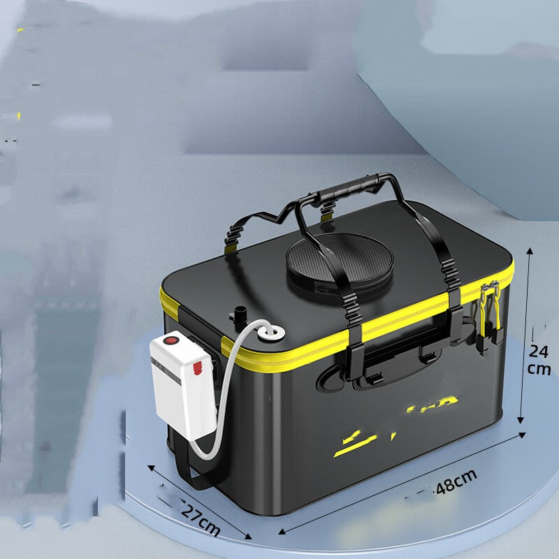 Thickened Fish Protection Bucket Fishing Bucket Fish Box - Blue Force Sports