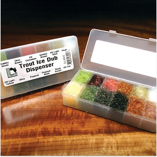 Custom Trout Ice Dub Dispenser (DUB#25)
