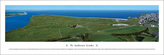 St Andrews Links Golf Aerial Panoramic Picture