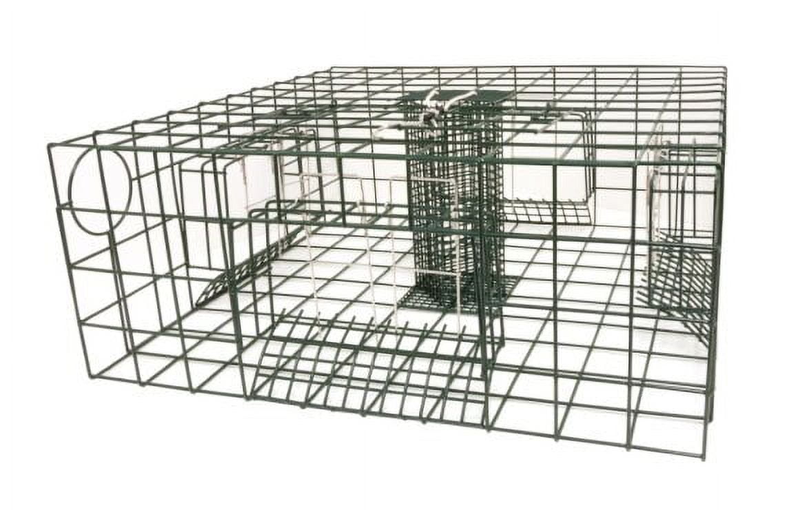 SMI Crab Trap Square 30X12 w/bait cage BEAU19038