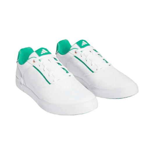 Adidas Retrocross Spikeless Golf Shoes - White/Green
