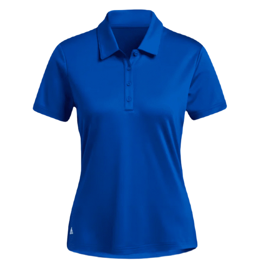 Adidas Ladies Performance Primegreen Polo Shirt - Royal Blue