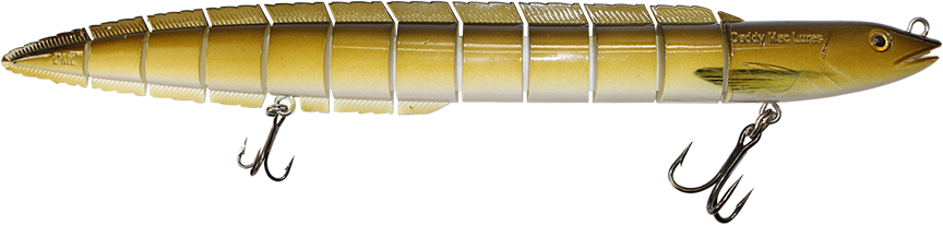 DADDY MAC VIPER 12" EEL SNAKE (FLOATING)