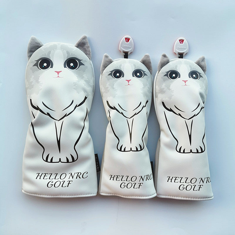 Cute Ragdoll Golf Club Head Cover - Blue Force Sports