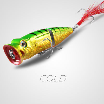 Water Level  7 CmYellowcheek Snakehead Bait - Blue Force Sports