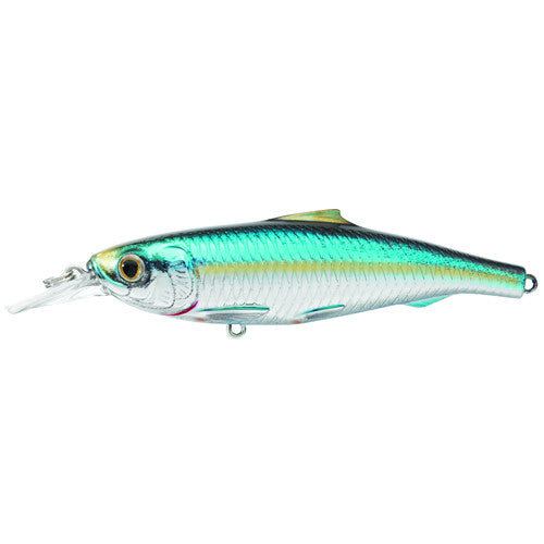 Spanish Sardine Jerkbait,Slvr/blue/Grn,#2 - GhillieSuitShop