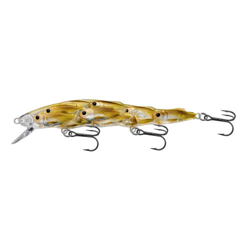 Yearling BB Jerkbait,pearl/olive shad,#6 - GhillieSuitShop