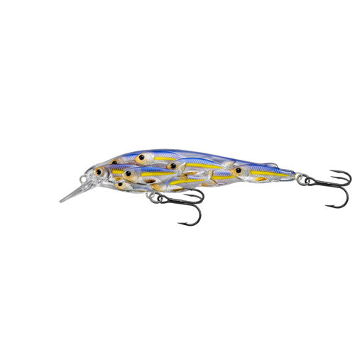 Yearling BB Jerkbait,pearl/violet shad,#4 - GhillieSuitShop